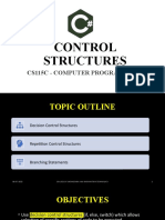 4 CS115C - Control Structures