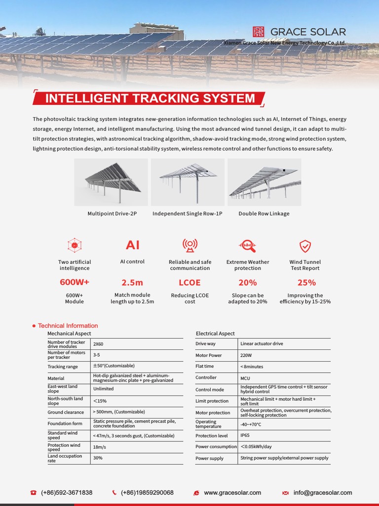 Grasol Products Datasheet (EN) - 2023 | PDF