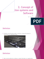 2.concept of Information Systems and Softwares
