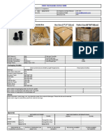 Packaging Form M120BC013