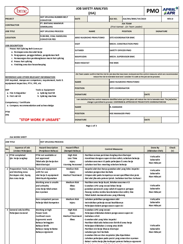 Jsa Pt. BMC R.2 | PDF