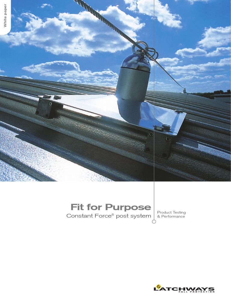 Latchways - Fall Protection | PDF | Force