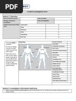 Accident & Incident Investigation Form