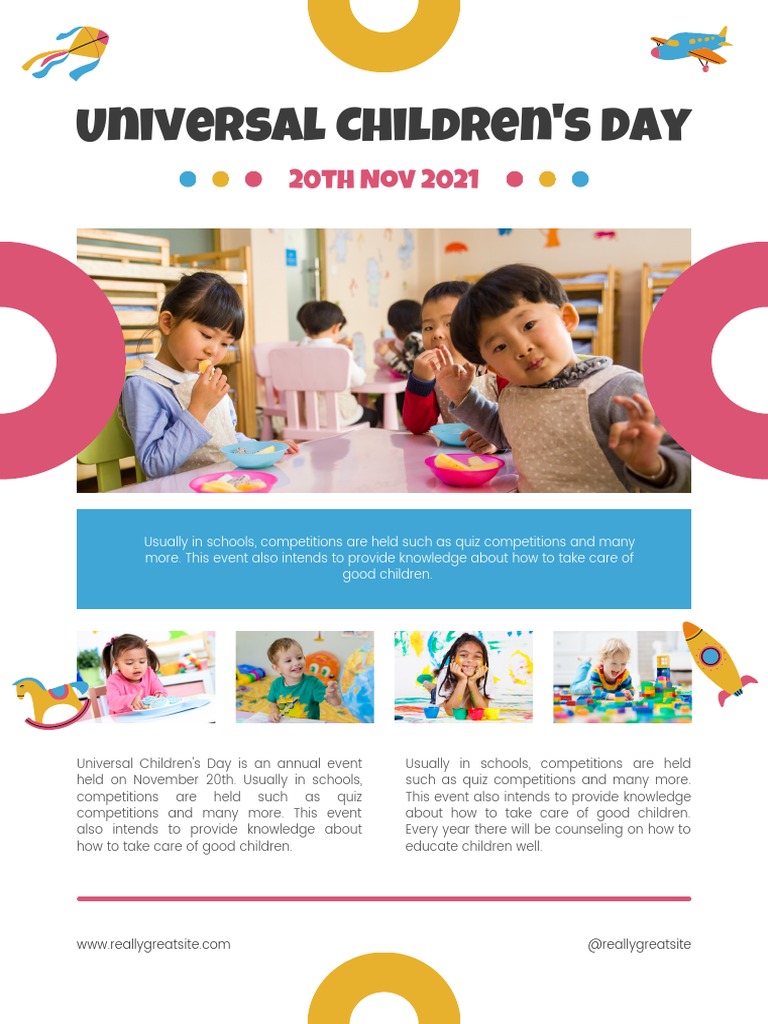 Universal Children's Day Activities | PDF