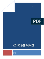 LU 2 - Corporate Finance - Slides For Class