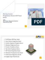 Paparan Pengelolaan Rusun Pasar Jumat