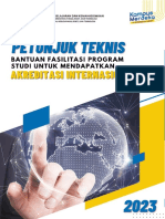 Petunjuk Teknis Bantuan Akreditasi Internasional Tahun 2023