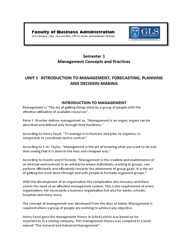 MCP Unit 1 Notes | PDF | Forecasting | Scientific Method