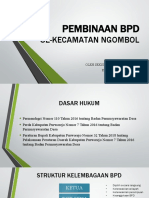 Pembinaan BPD Kec Ngombol