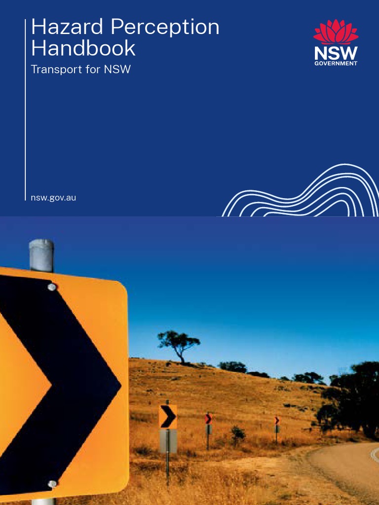 Hazard Perception Test Handbook NSW | PDF | Traffic | Speed Limit