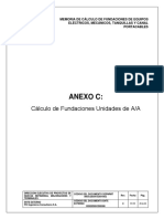 Anexo C:: Cálculo de Fundaciones Unidades de A/A