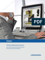 Prinect Remote Access en