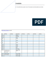 Study Timetable