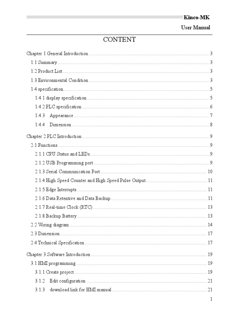 Kinco MK070E-33DT User Manual | PDF | Computers