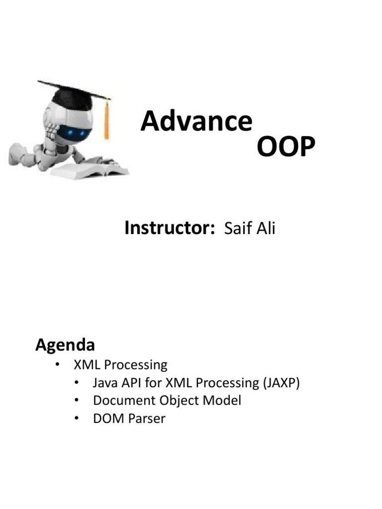 Aood week 12 pdf xml document object model