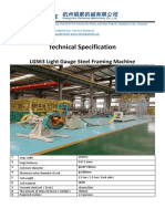 Technical Specification: LGS63 Light Gauge Steel Framing Machine