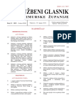 Službeni Glasnik Međimurske Županije Broj 15. Iz 2023. Godine