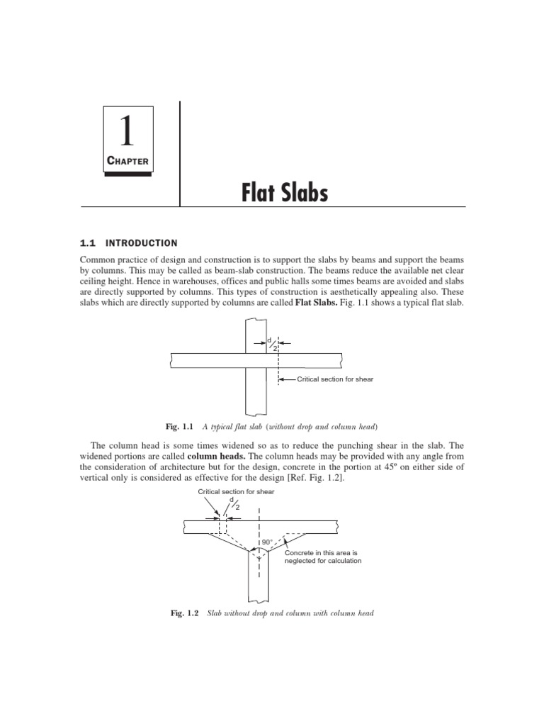 RCC Flat Slab | PDF