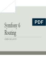 Symfony Cours 3 Routing