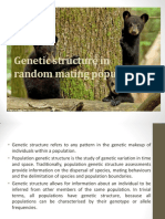 W3 Genetic Structure in Random Mating Population