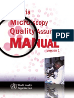 Malaria Malaria Microscopy Manual
