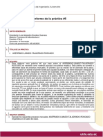 Informe de Práctica 6 - IDP - ESCOBAR