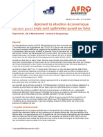 AD620 Maliens Deplorent La Situation Economique Mais Sont Optimistes Quant Au Futur Afrobarometer 26mars23