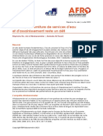 AD666 Fourniture de Services Deau Reste Un Defi Au Mali Afrobarometer 4juillet23 1