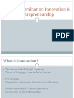 Innovation & Entreprenuers