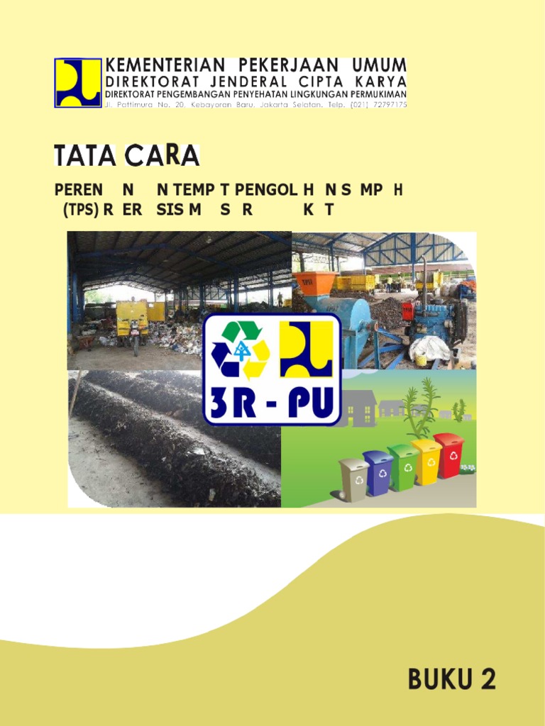 Perencanaan TPS 3R Berbasis Masyarakat | PDF