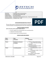 Dac 203 Introduction to Accoutning i Course Outline (1)