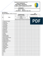 Daftar Nilai Modif Cetak