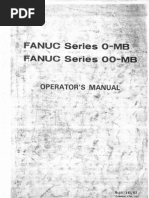 FANUC Series 0-MB, FANUC Series 00-MB OPERATOR'S MANUAL 