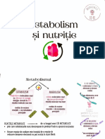 Metabolism Si Nutritie