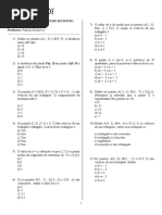 Exercícios: Distância entre Dois Pontos | PDF | Geometria Clássica ...