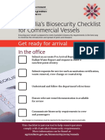 Be Ready Checklist