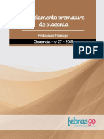 Descolamento Prematuro de Placenta