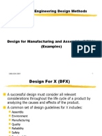 Design For MAnufacutring