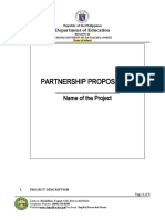 Partnership Proposal Template