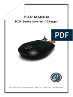 User Manual: HDX Series Inverter / Charger