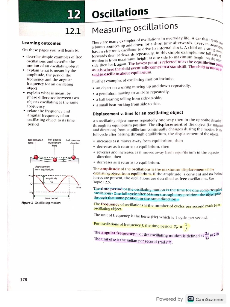 Physics - Chapter 12.1 - 12.3 | PDF
