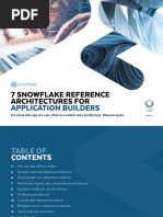 7 Snowflake Reference Architectures For Application Builders