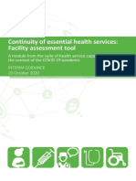 WHO 2019 nCoV HCF - Assessment EHS 2020.1 Eng