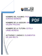 Soriano Moreno Paola Linet Actidad 1 Unidad 2 Elementos de Una Recta