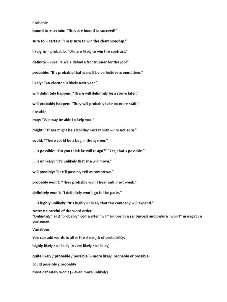 Grammar of Speculation and Prediction | PDF | Language Arts & Discipline