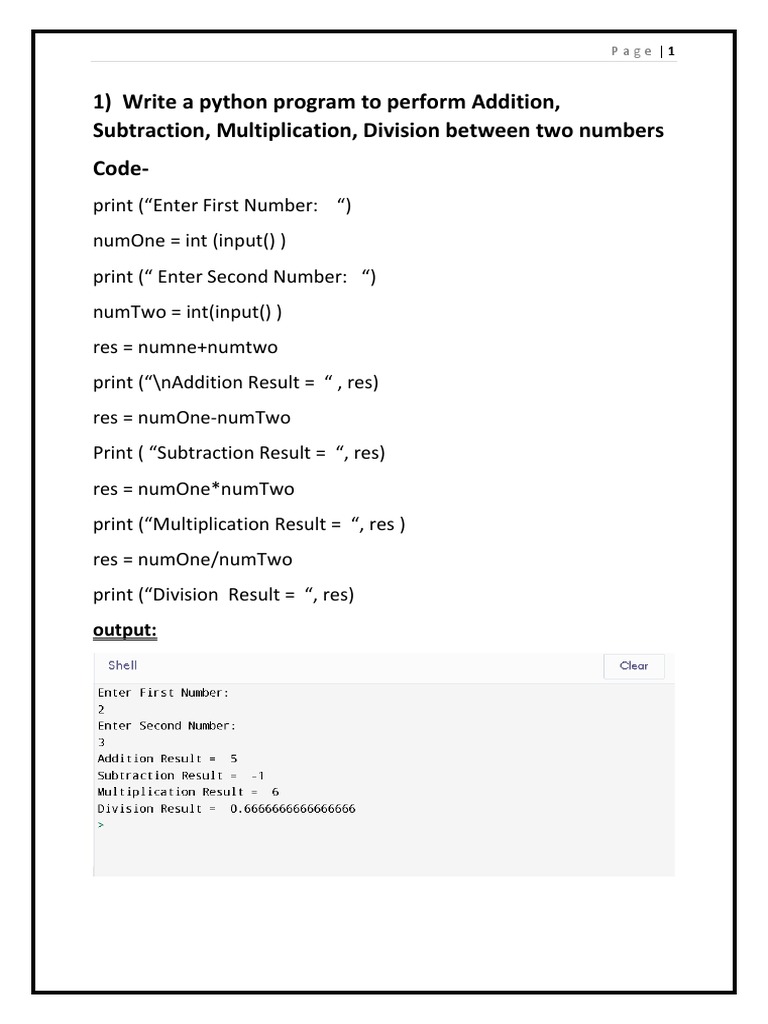Phython practical notebook1 pdf matrix mathematics mathematical