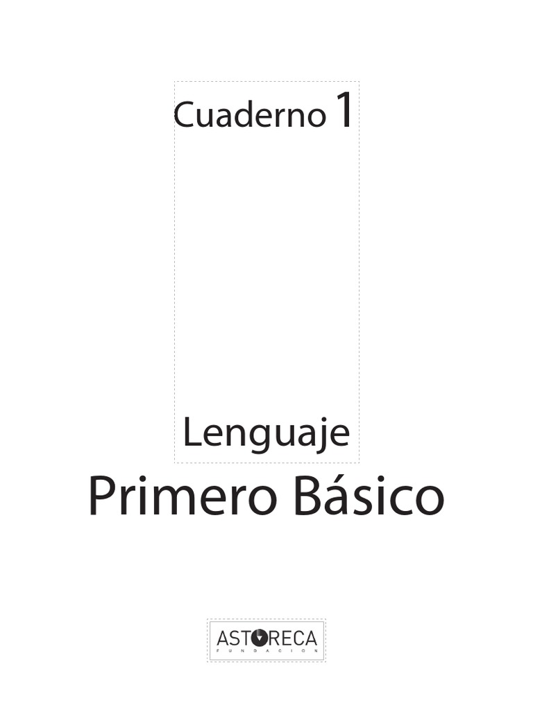 Cuaderno de Lenguaje para Primer Grado | PDF