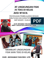 Membuat Lingkungan Fisik Kaya Teks Di Kelas