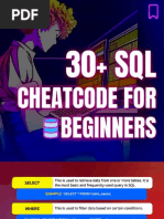 SQL Cheat Codes