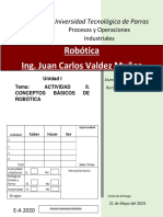 Actividad III. Robotica